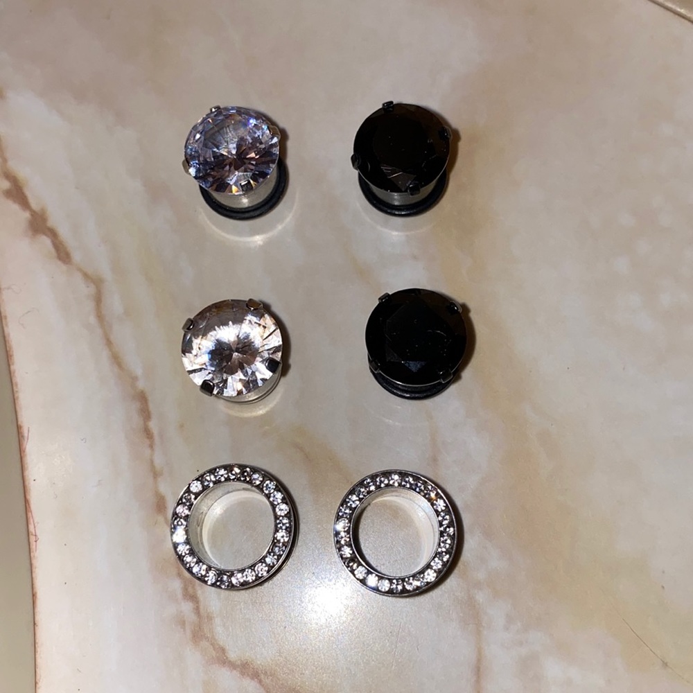 1/2” earrings for gauged ears